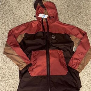 Brand new Nike Multicolor Hooded Windbreaker Jacket